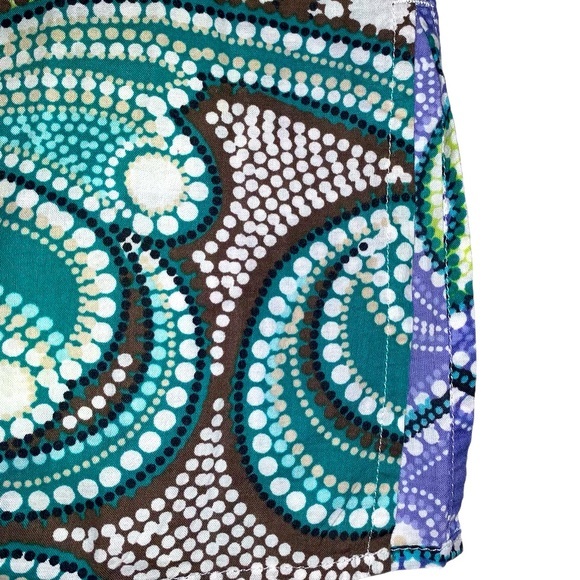 Dana Buchman XL teal 3/4 sleeve button up blouse - Picture 13 of 13